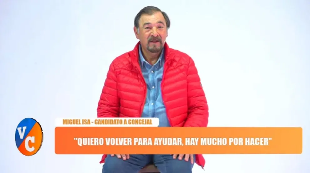 Miguel Isa apuesta a su experiencia: "La gente sabe quién soy y qué es lo que hice"