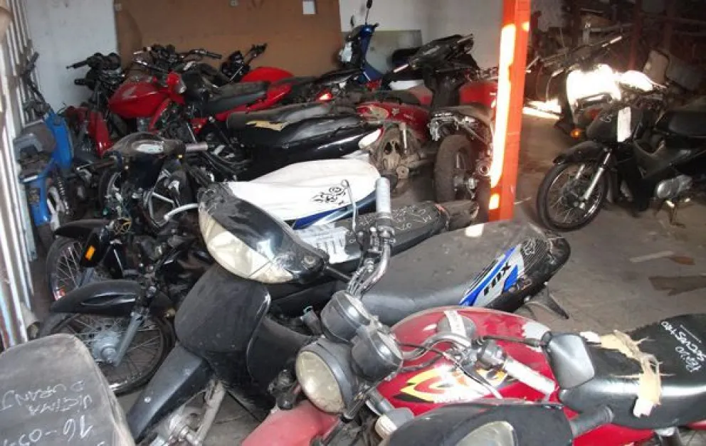 Desbaratan una banda de ladrones de motos en Güemes