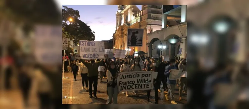 Caso Franco Wilde: la contundente carta del padre del joven a dos meses de su detención