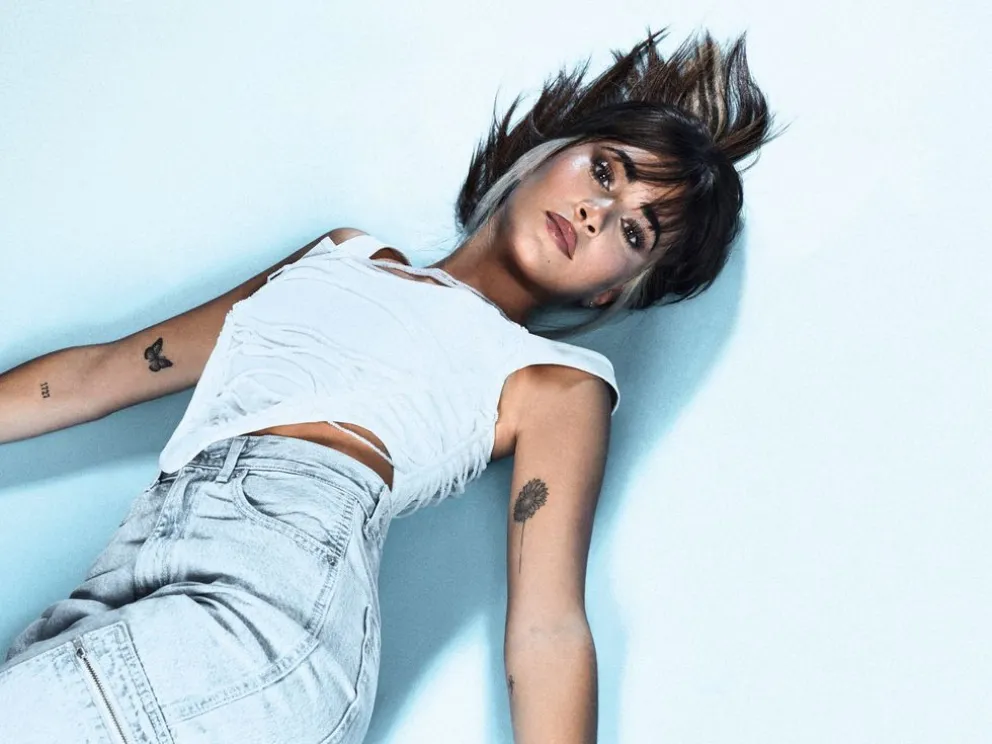 Aitana se grabó en primera plana y sus seguidores la llenaron de halagos