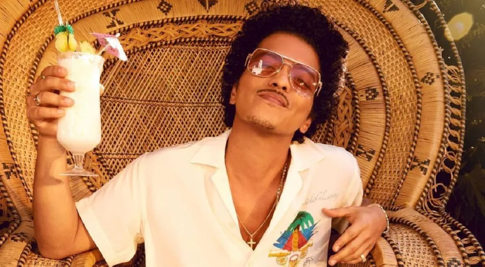 Bruno Mars causó furor