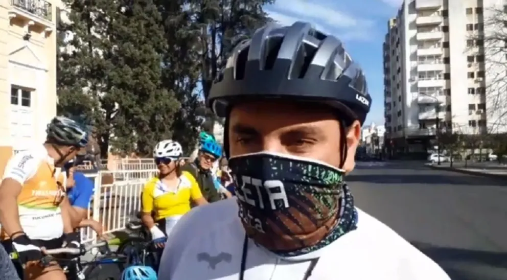 Hartos de los robos, los bikers coparon las calles de Salta para hacer escuchar sus pedidos 