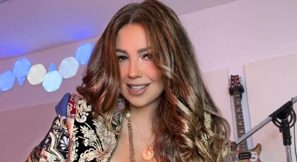 Thalía causó furor