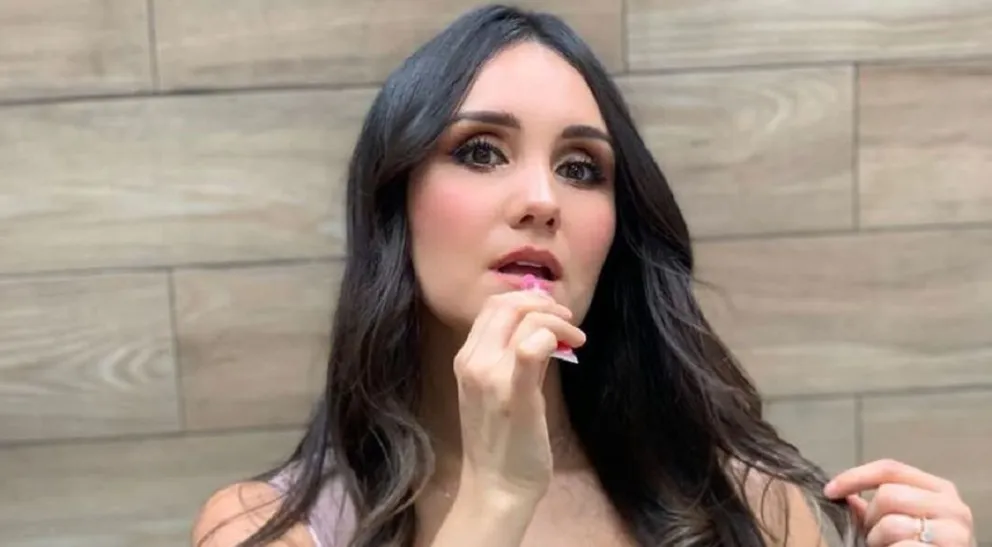 Dulce María causó furor
