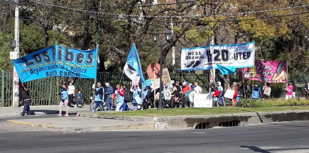 San Cayetano en Salta: movimientos sociales copan las calles de la ciudad