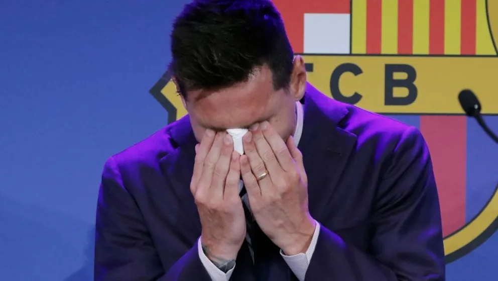 Messi rompió en llanto: “Nunca imaginé mi despedida”