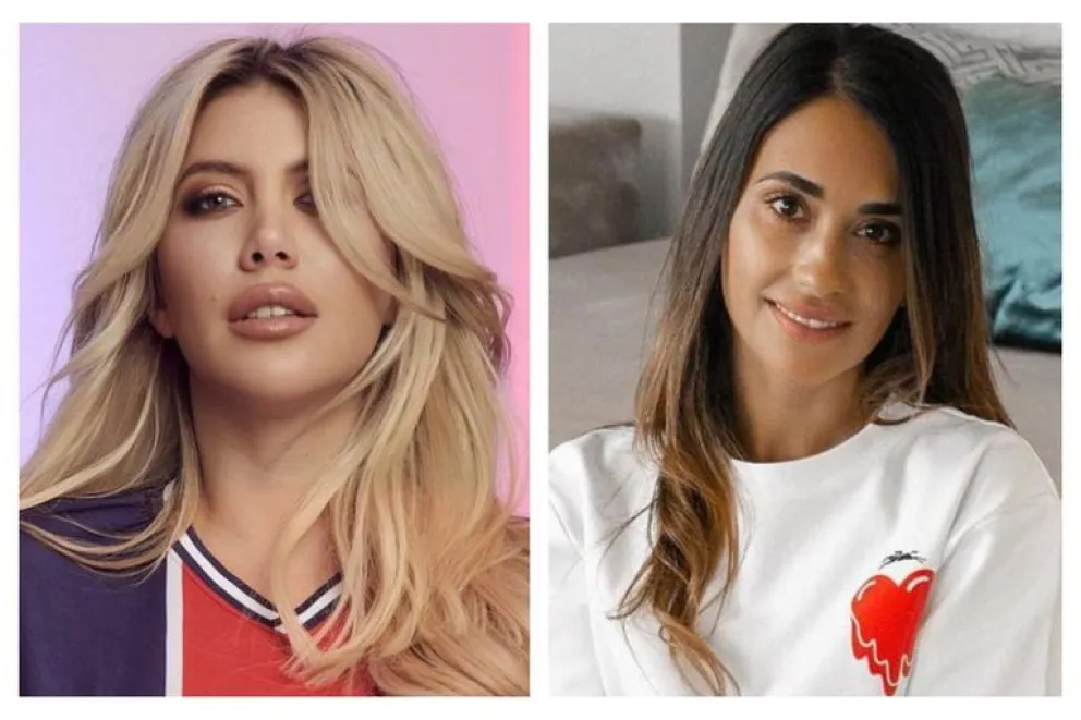 Wanda Nara y un sutil gesto de bienvenida a Antonella Rocuzzo