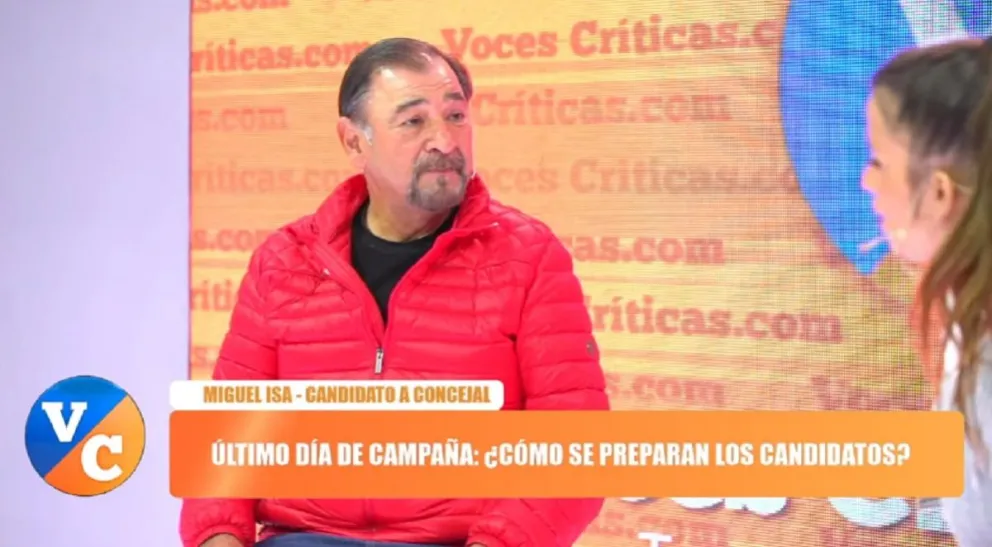 Miguel Isa: "A mí me eligieron tres veces, así que algo bueno habré hecho"