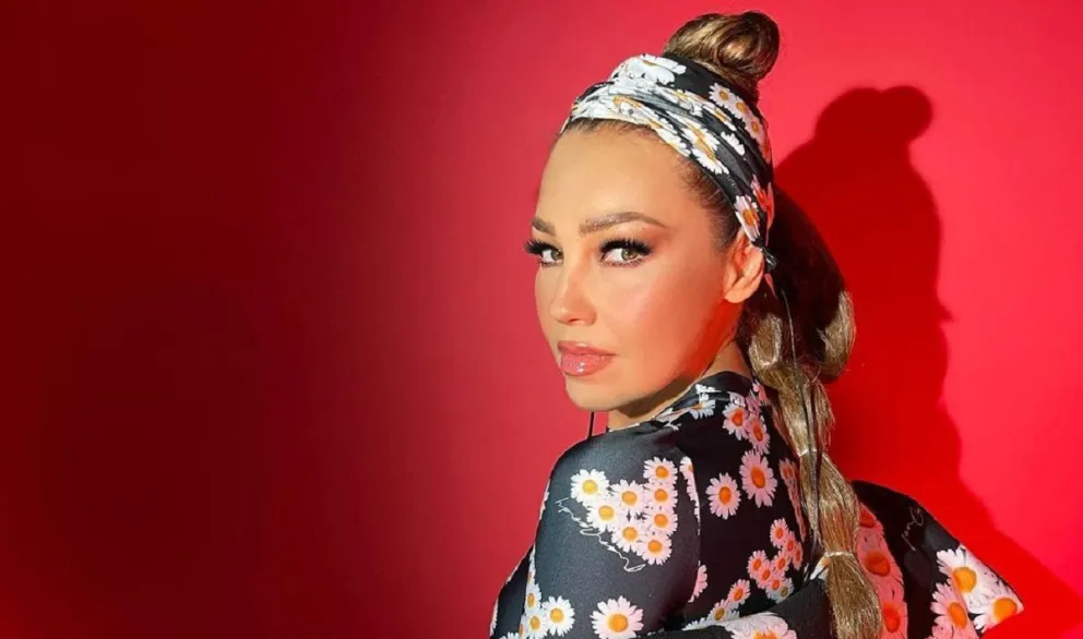 Thalía causó furor 