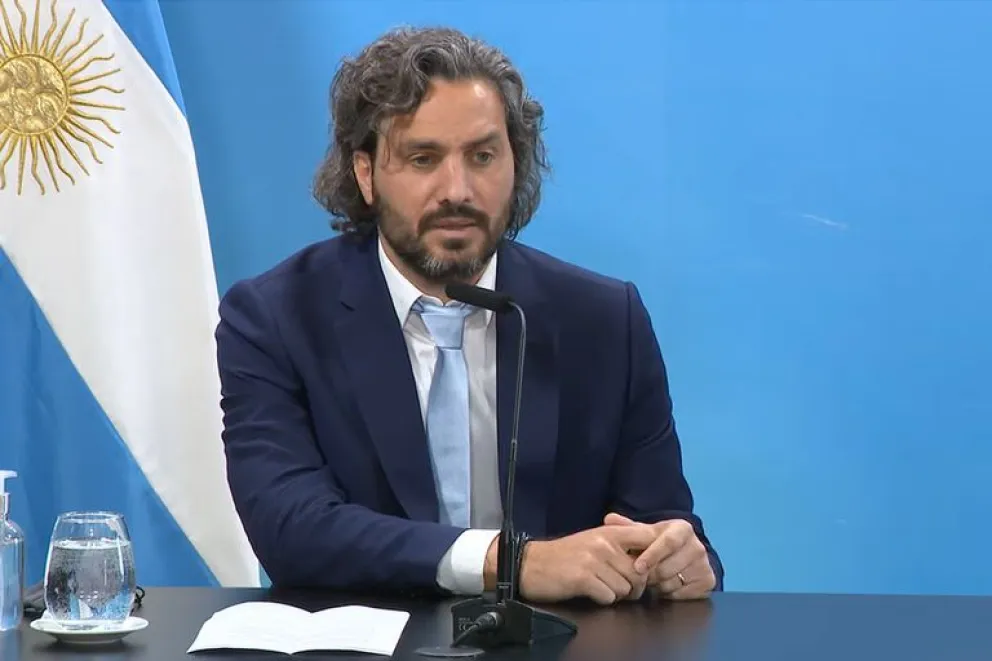 Santiago Cafiero sobre la foto de Olivos: "Fue un error"