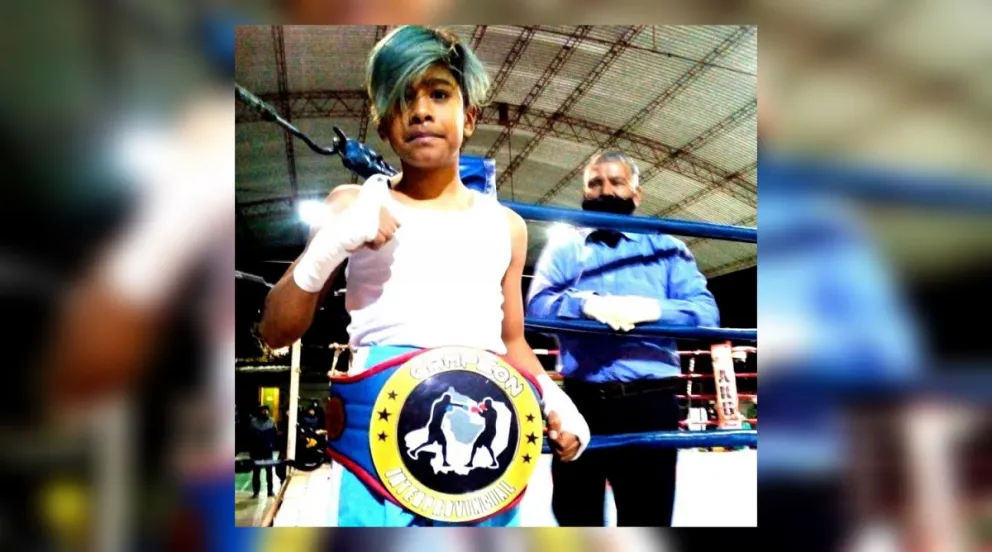 Joaquín "El niño" Cruz, el boxeador salteño que se convirtió en campeón interprovincial