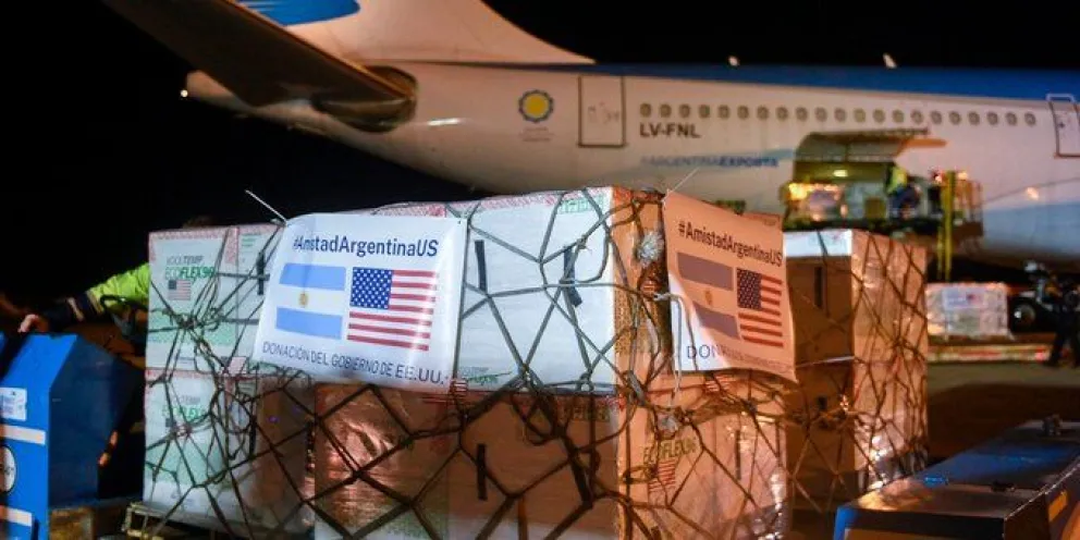 Estados Unidos volverá a donarle vacunas a la Argentina