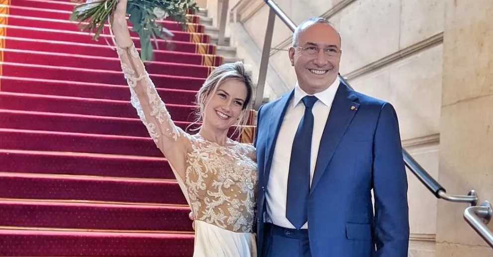 Altair Jarabo luce como princesa con su vestido de novia en su segunda boda 