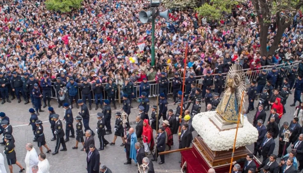 Procesión del Milagro. Fuente: (Twitter)