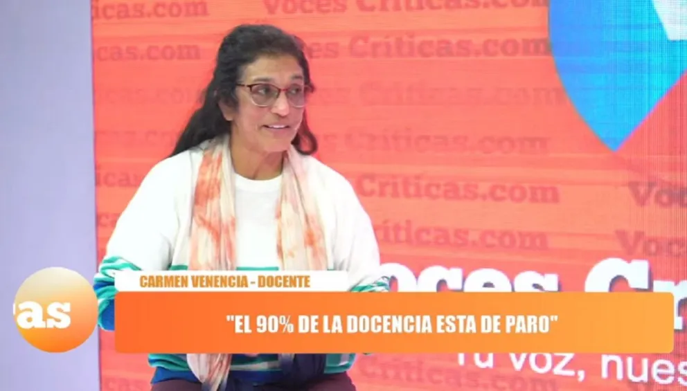 Aseguran que en Salta, "el 90% de los docentes están de paro"