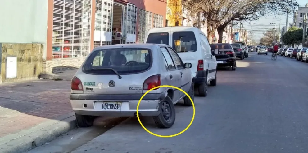 |FOTOS| El peor lugar de Salta para dejar el auto: en la madrugada te lo dejan "hecho bolsa"