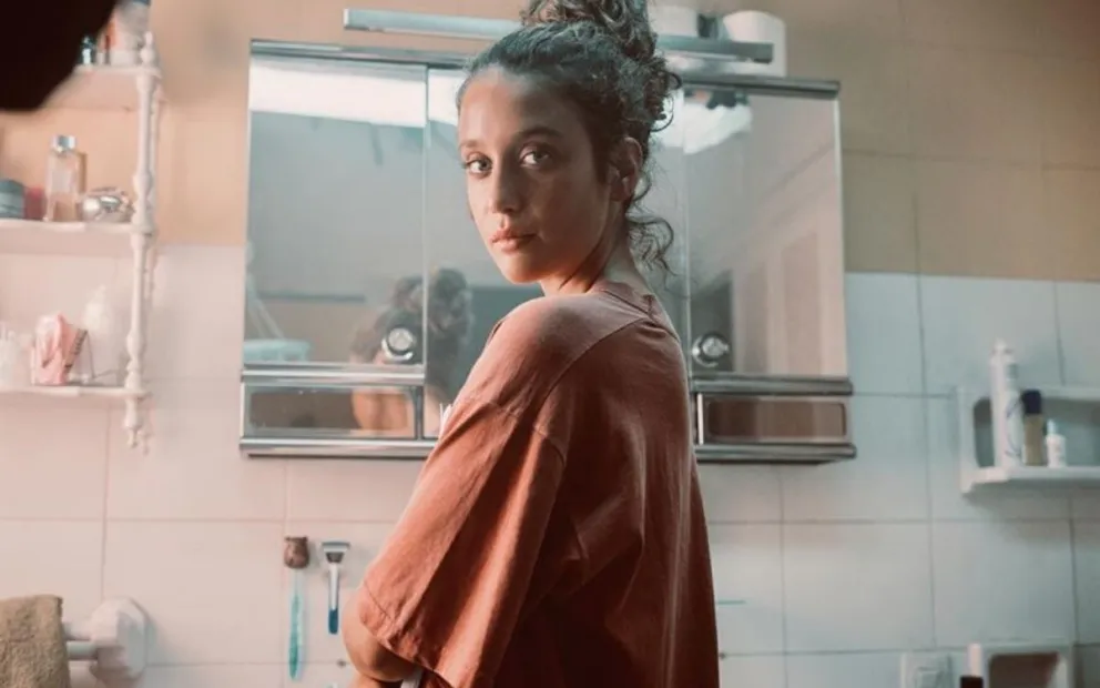 María Pedraza se fotografió con brasier y hasta Georgina Rodríguez reaccionó al verla  