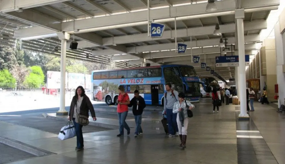 Terminal de ómnibus. Fuente: (Twitter)