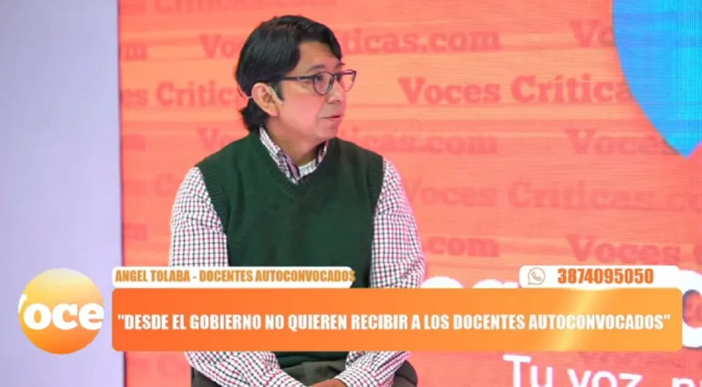 Docentes autoconvocados insisten en un piso salarial de 120 mil pesos