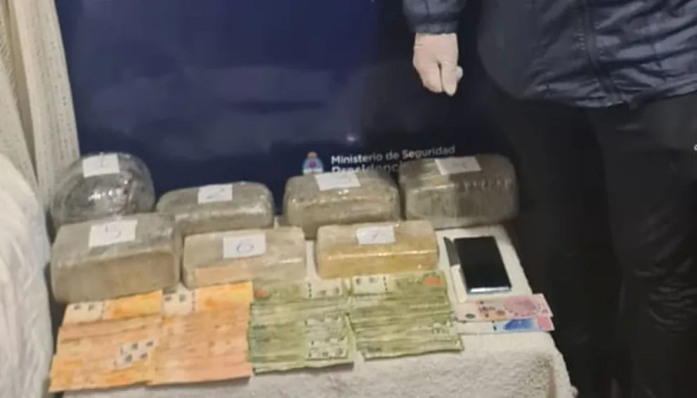 Salta: Policía Federal secuestró más de 7 kilos de marihuana y 2 kilos de cocaína 