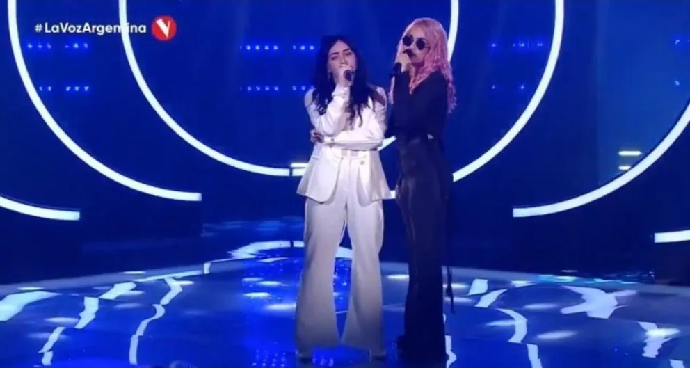 La Voz Argentina: Nicki Nicole y Lali Espósito, el dúo que revolucionó el domingo