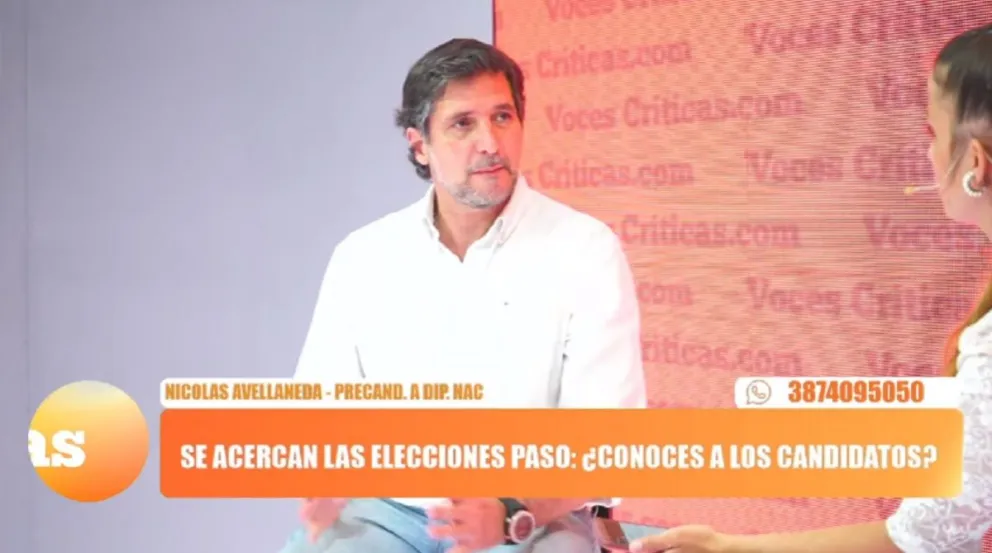 Nicolás Avellaneda: "Si conformamos un bloque fuerte vamos a poder pelear por los intereses del norte grande"