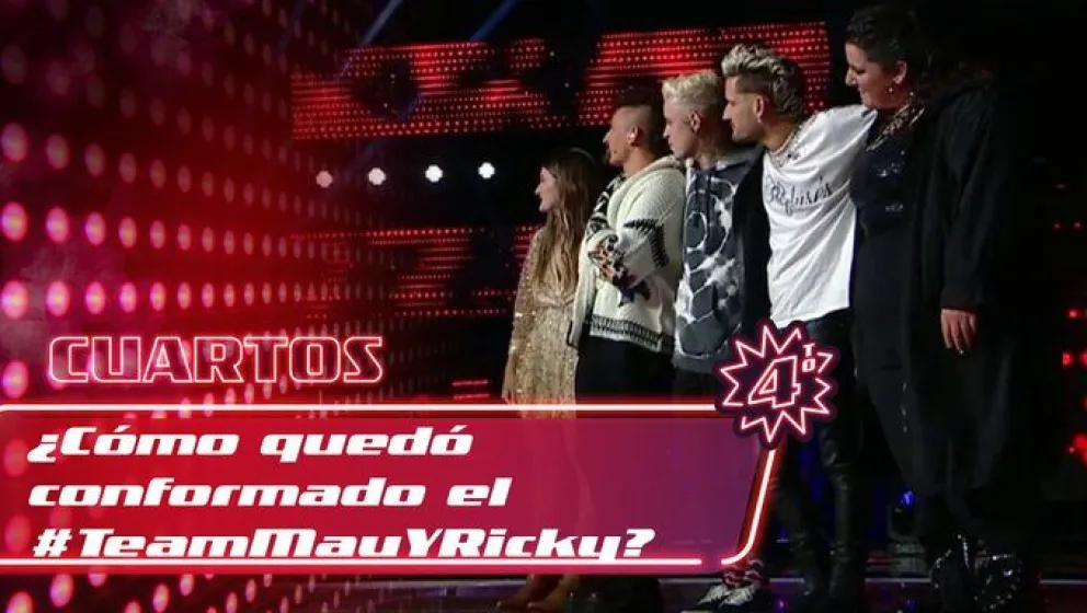 La Voz: Mau y Ricky definieron a sus semifinalistas