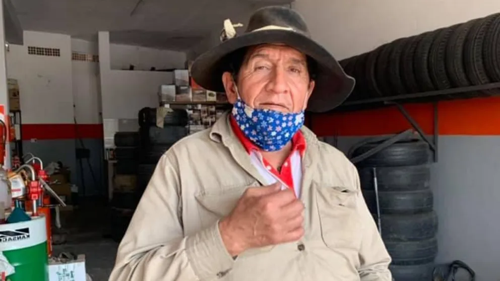 El calvario de un abuelito salteño: hizo más de 400 kilómetros en bicicleta para jubilarse y ANSES se lo negó
