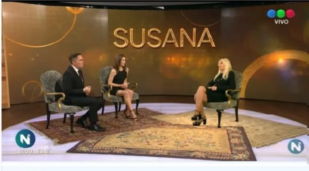 Rodolfo Barili y Cristina Pérez entrevistaron a Susana Giménez a través de la realidad virtual