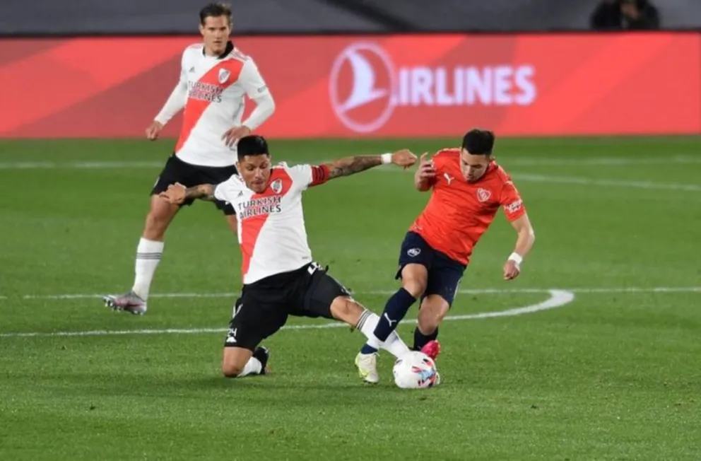 River e Independiente quedaron a mano en El Monumental