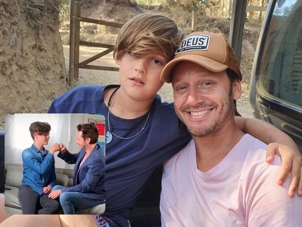 Bautista, el hijo mayor de Pampita y Benjamín Vicuña, debutó como actor