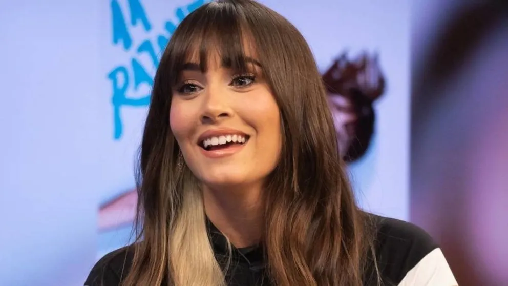 Aitana se fotografió muy acaramelada con su bebé