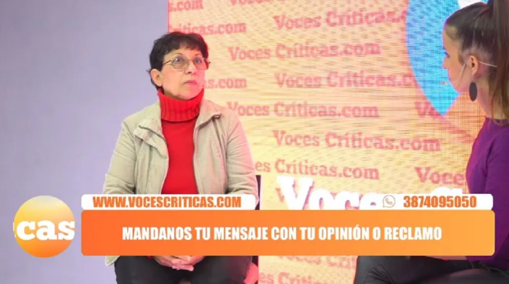 Cristina Foffani: "La grieta no existe, es un montaje que armaron Juntos por el Cambio y el kirchnerismo"