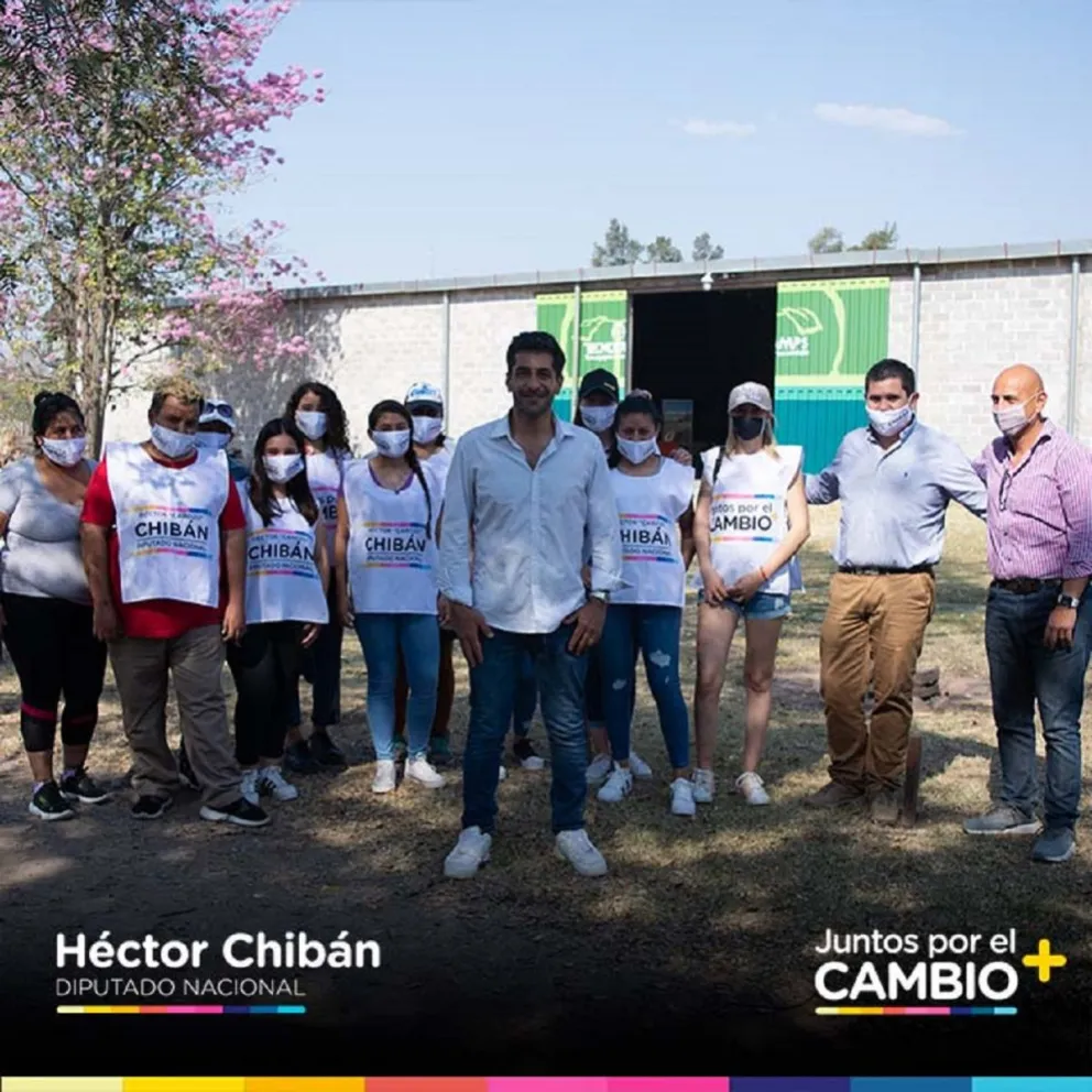 Elecciones PASO: Héctor Chibán marcó la cancha y se diferenció de los demás candidatos de JxC