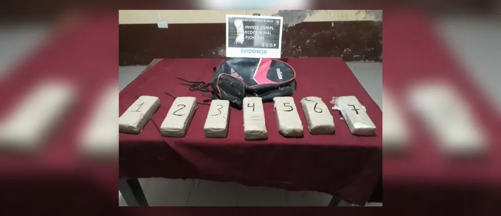No llevaba útiles: detienen a un changuito salteño con varios kilos de marihuana en su mochila