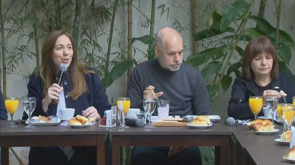 Juntos por el Cambio realizó el tradicional desayuno electoral 