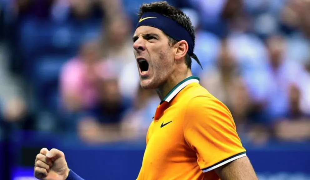 Juan Martín del Potro. Fuente: (Twitter)