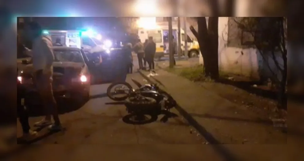 Un terrible accidente terminó con toda una familia en el hospital