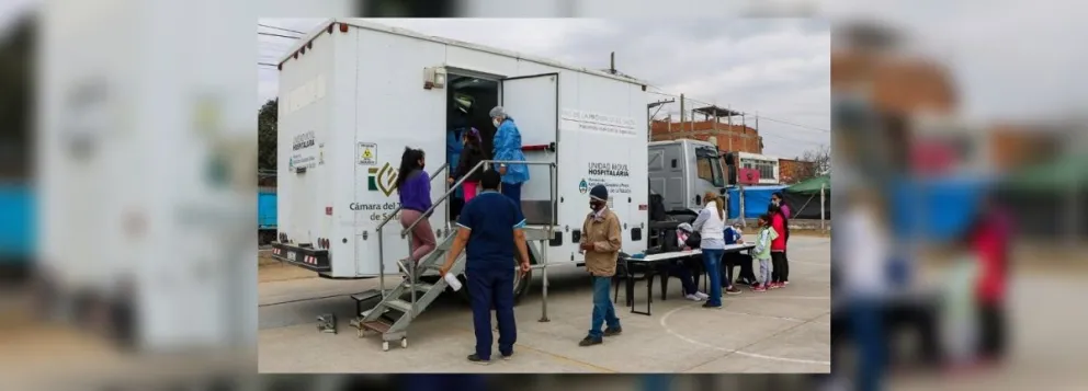Vacunatorios móviles en Salta: los cuatro puntos en donde inoculan contra el COVID-19
