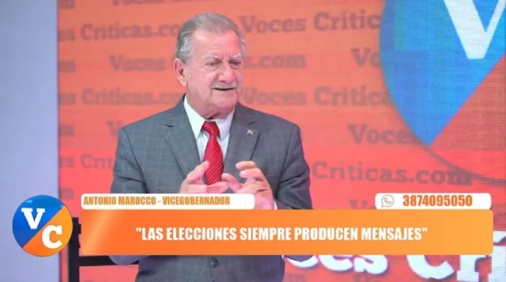 Antonio Marocco se diferenció de Urtubey: "La conducción política del Estado nacional la tiene el presidente"