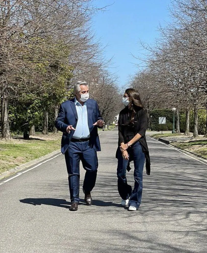 Gómez Alcorta se reunió con Alberto Fernández