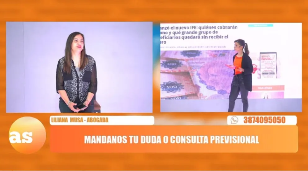 Liliana Musa: "El bono de 5 mil pesos que se otorgó en agosto fue un parche"