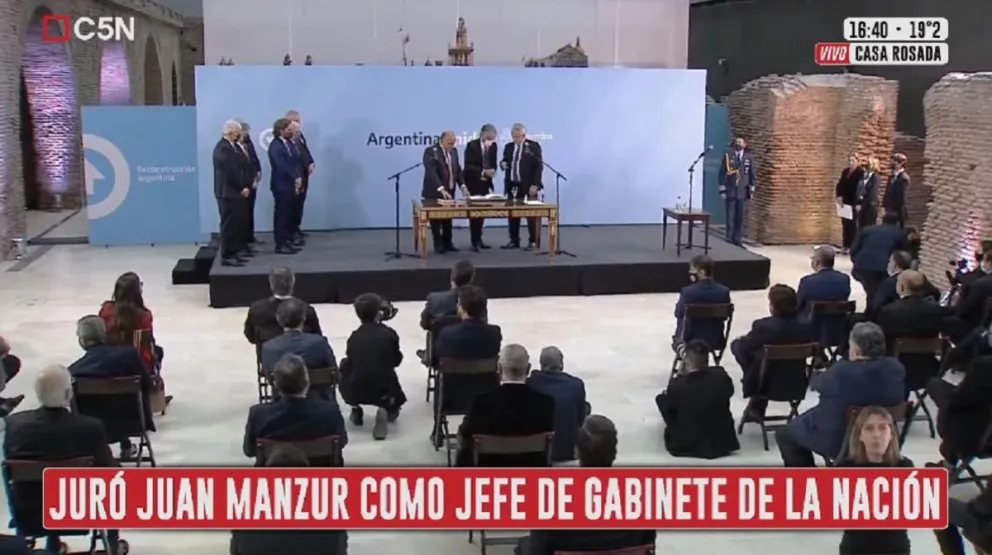 Juan Manzur juró como Jefe de Gabinete de Ministros: ¿Qué dijo Alberto Fernández sobre las críticas?