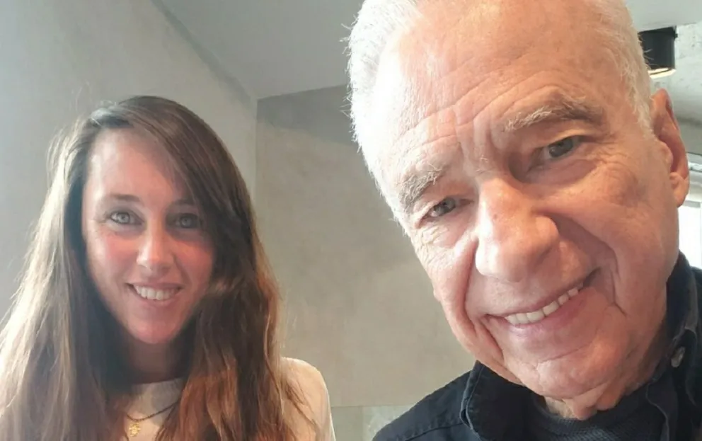 El tierno video que compartió Estefanía Pasquini de Alberto Cormillot junto a su hijo