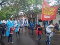 Otra vez protestas en Salta: dos cuadras de movilización provocaron un caos