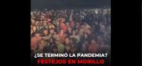 |VIDEO| Ni barbijos, ni distanciamiento, ni nada: así fue la megafiesta con más de 5.000 personas en Morillo