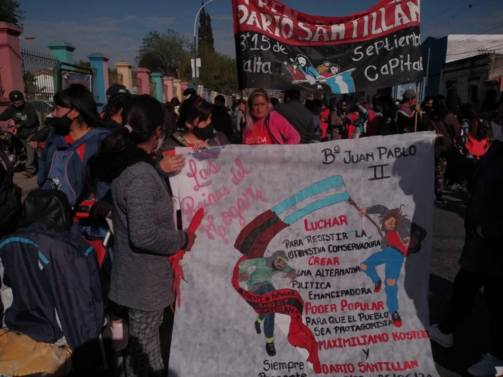 Se perdieron varios niños salteños en medio de los cortes y las manifestaciones