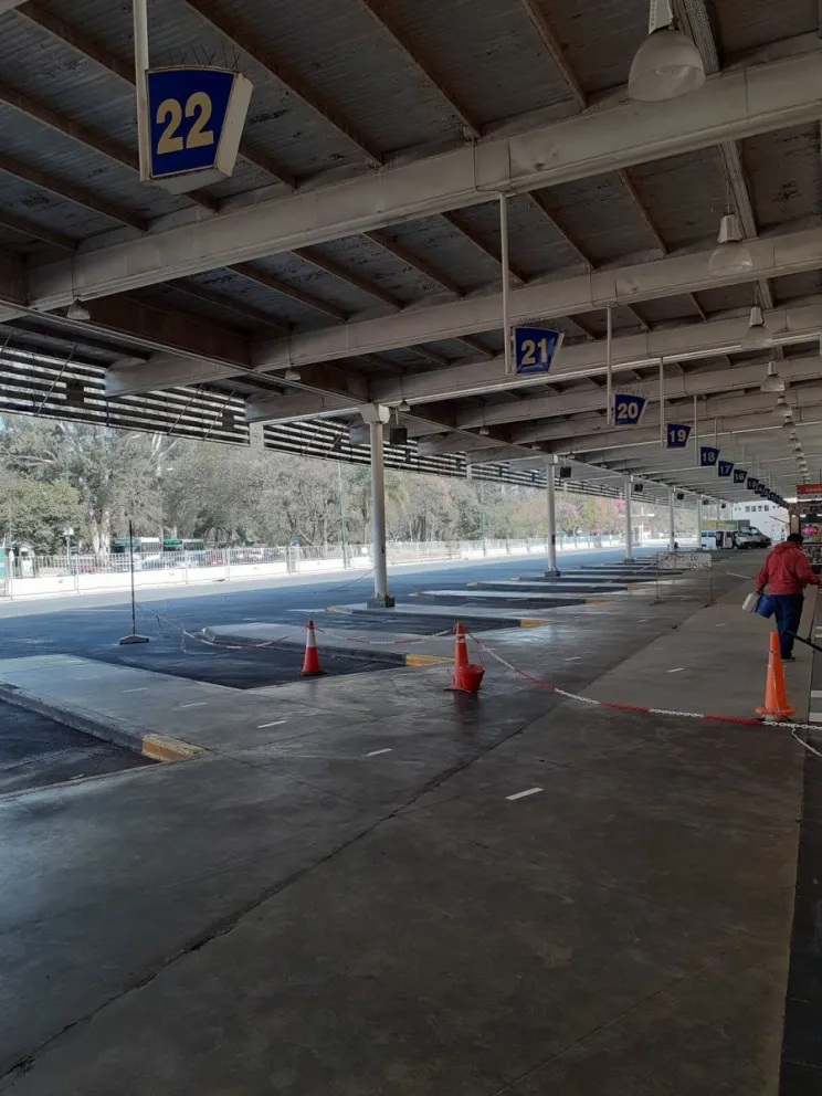 Amenaza de bomba en la terminal: los daños que ocasionó entre los viajeros