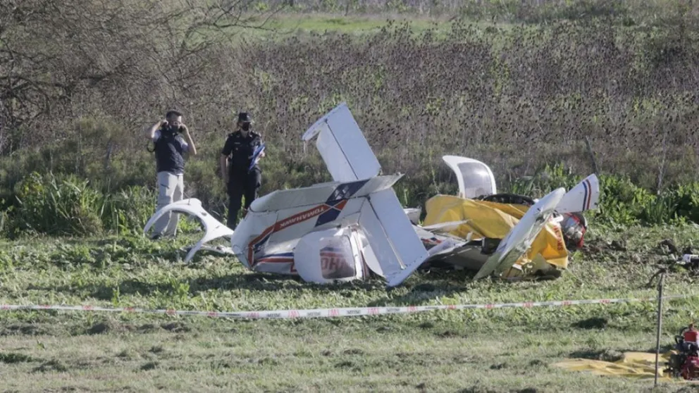 Accidente aéreo: un instructor de vuelo y su alumno perdieron la vida