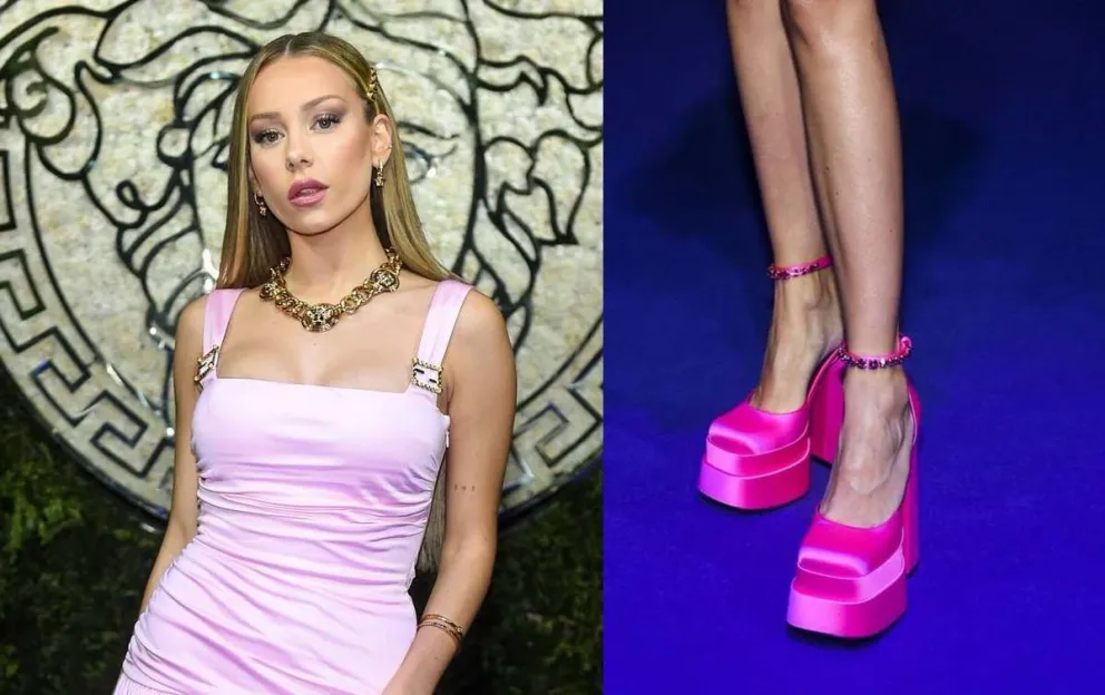 Como una Barbie, Ester Expósito deslumbra con explosivo vestido rosado